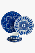 Ceramic European style ceramic base with refined seal motifs