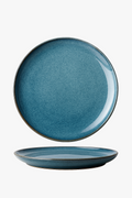 Ceramic plate retro style flame effect dishes restaurant