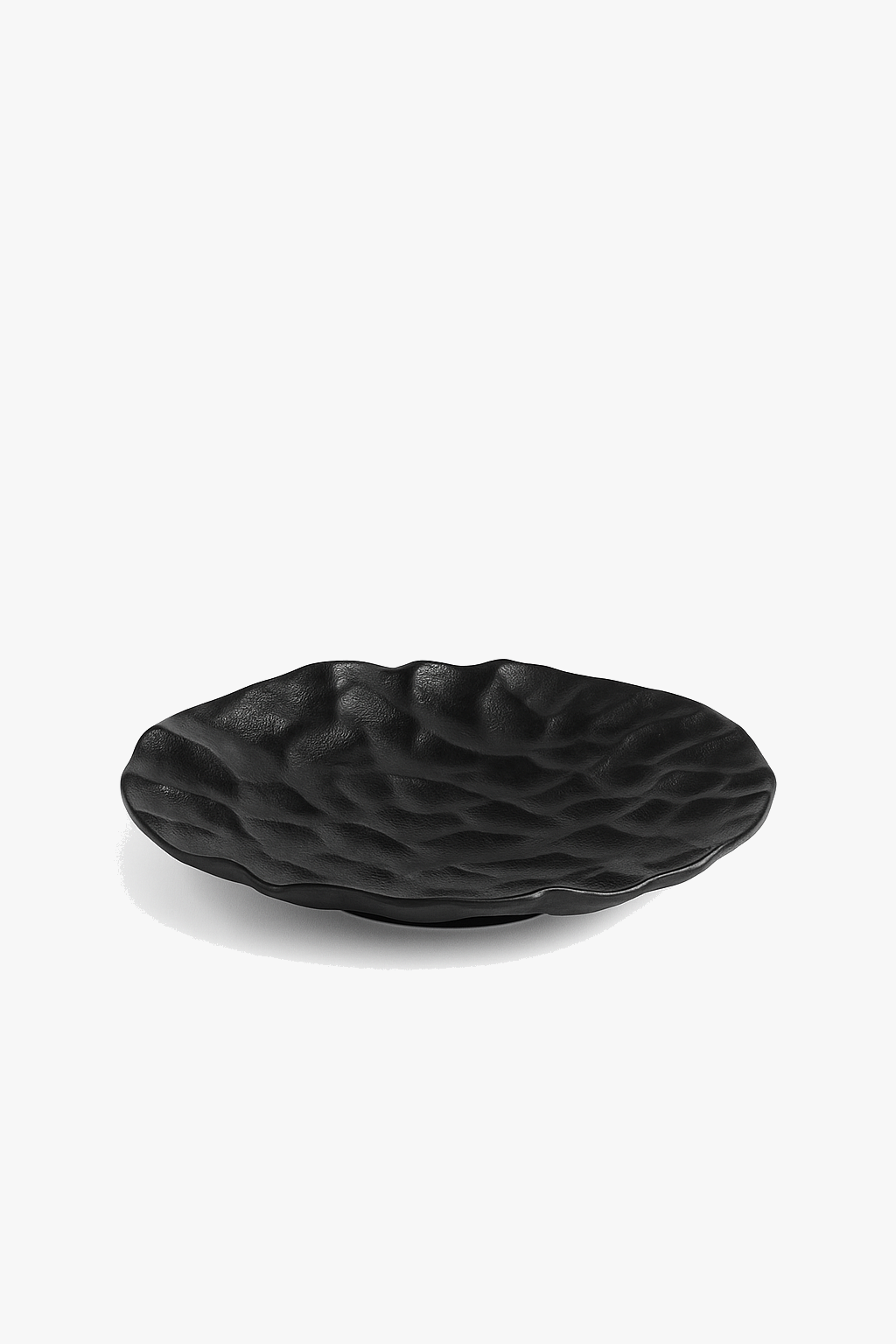 Plate hollow ceramic wrinkled texture style restaurant