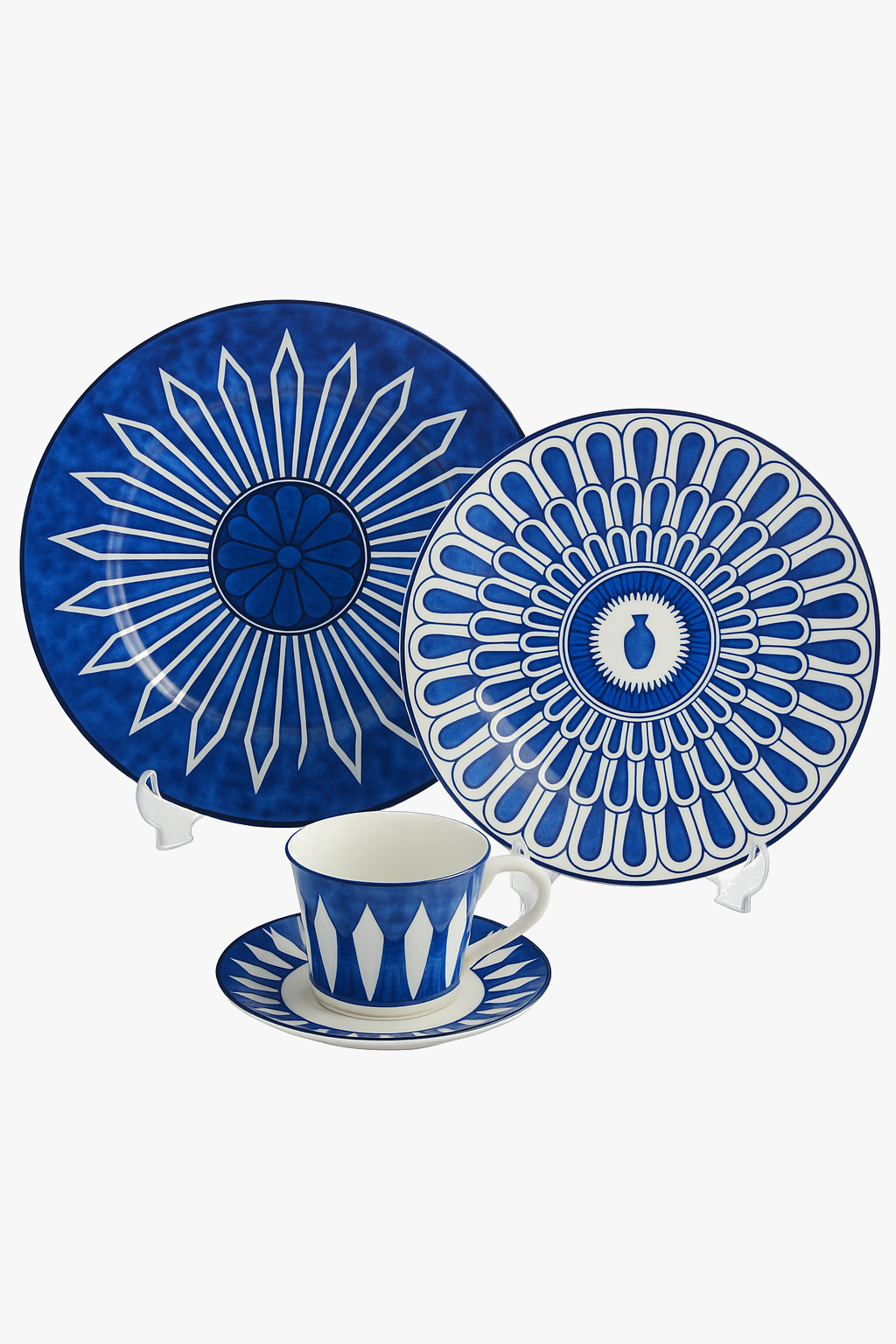 European plate luxurious seal pattern for teatime dimsum