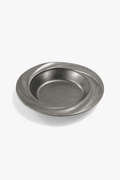 Stainless steel plate retro style restaurant flat salad dessert