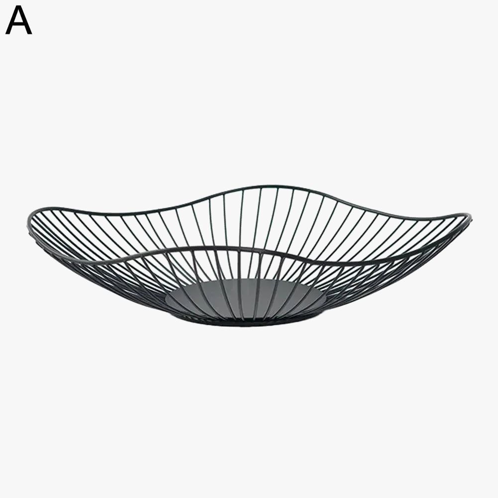 Modern multifunctional plate for fruit and snacks - view 6