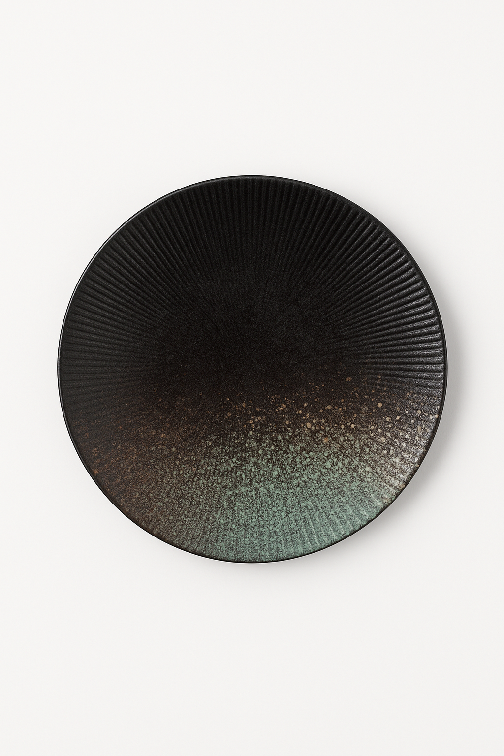Japanese ceramic floor plate retro kitchen