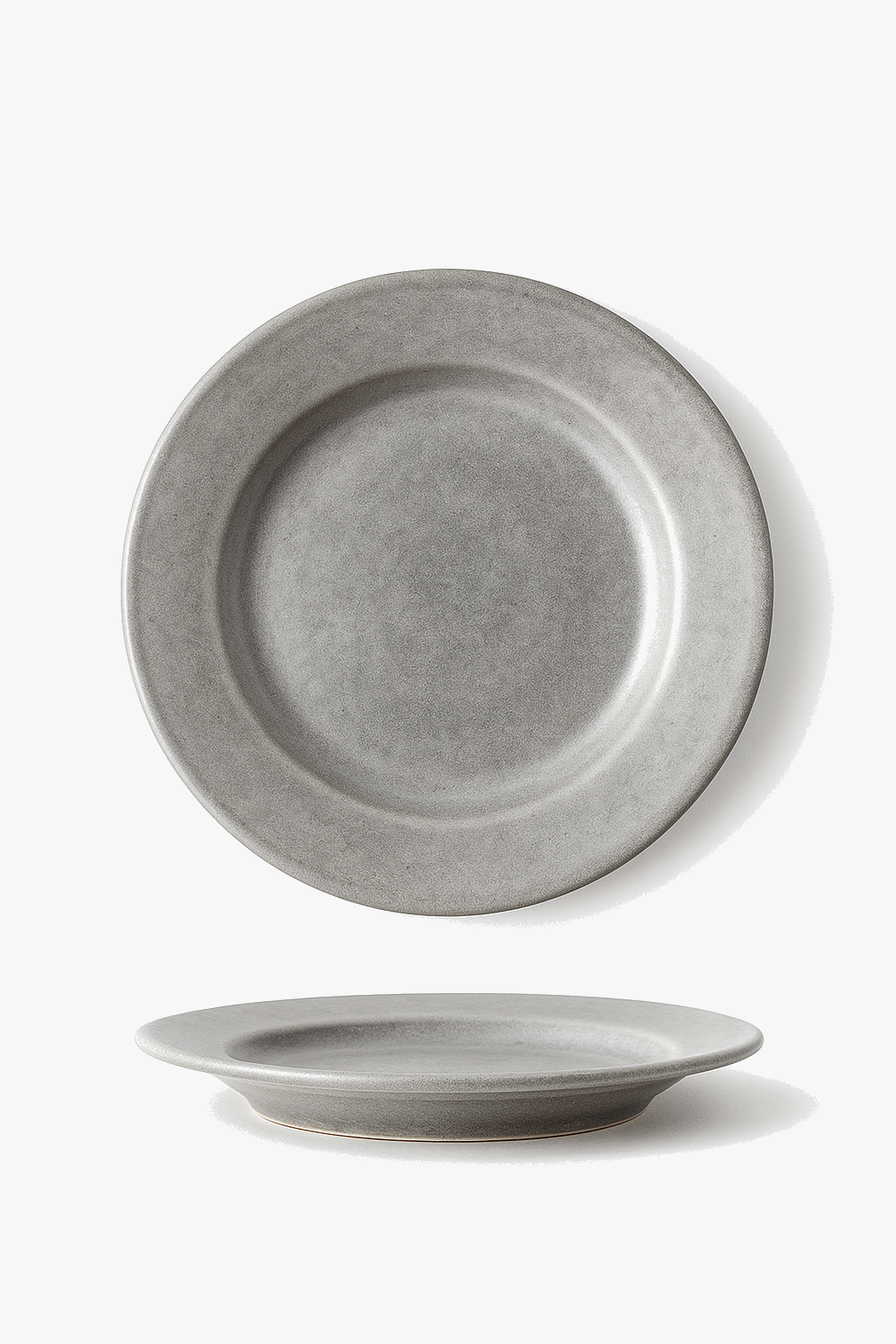 Vintage Stainless Steel Camping Plate, Design 3