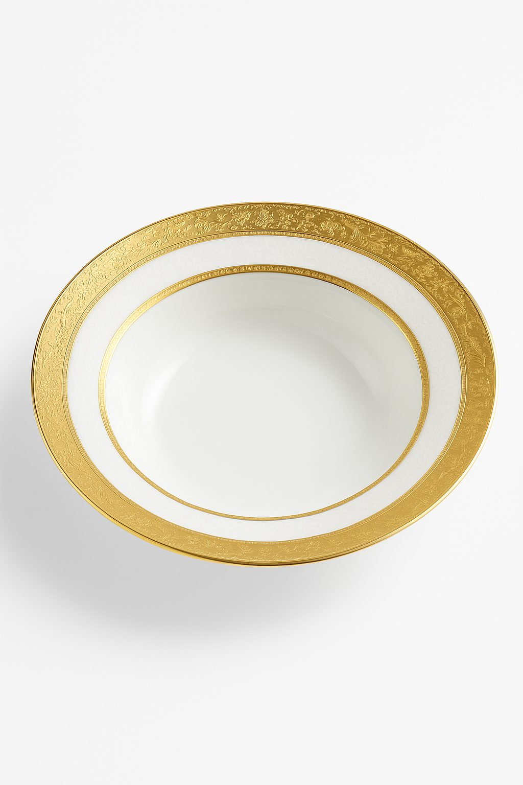 Plate porcelain style palace relief steak European decor