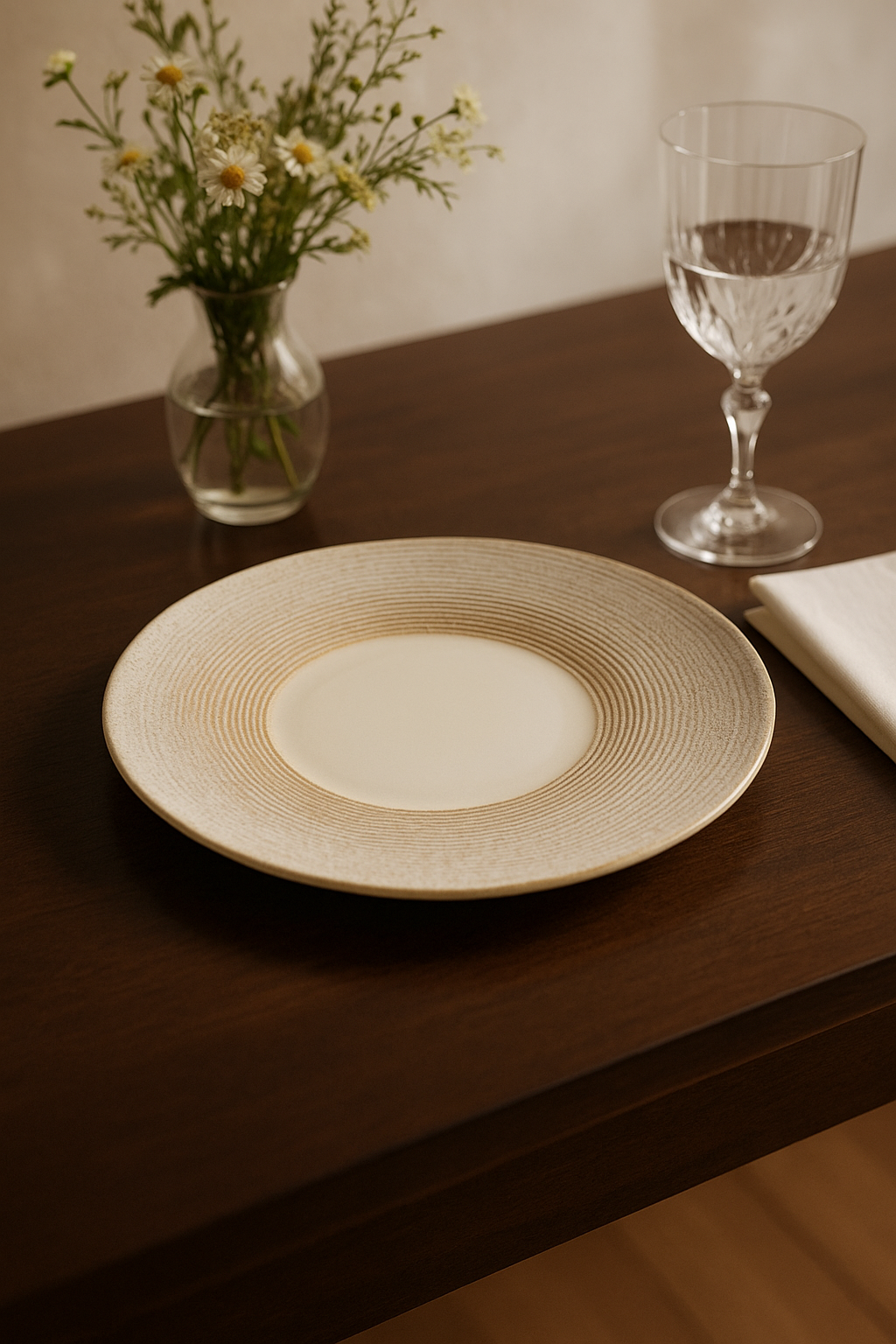 Ceramic Japanese style plates for sushi dessert restaurant - view 2