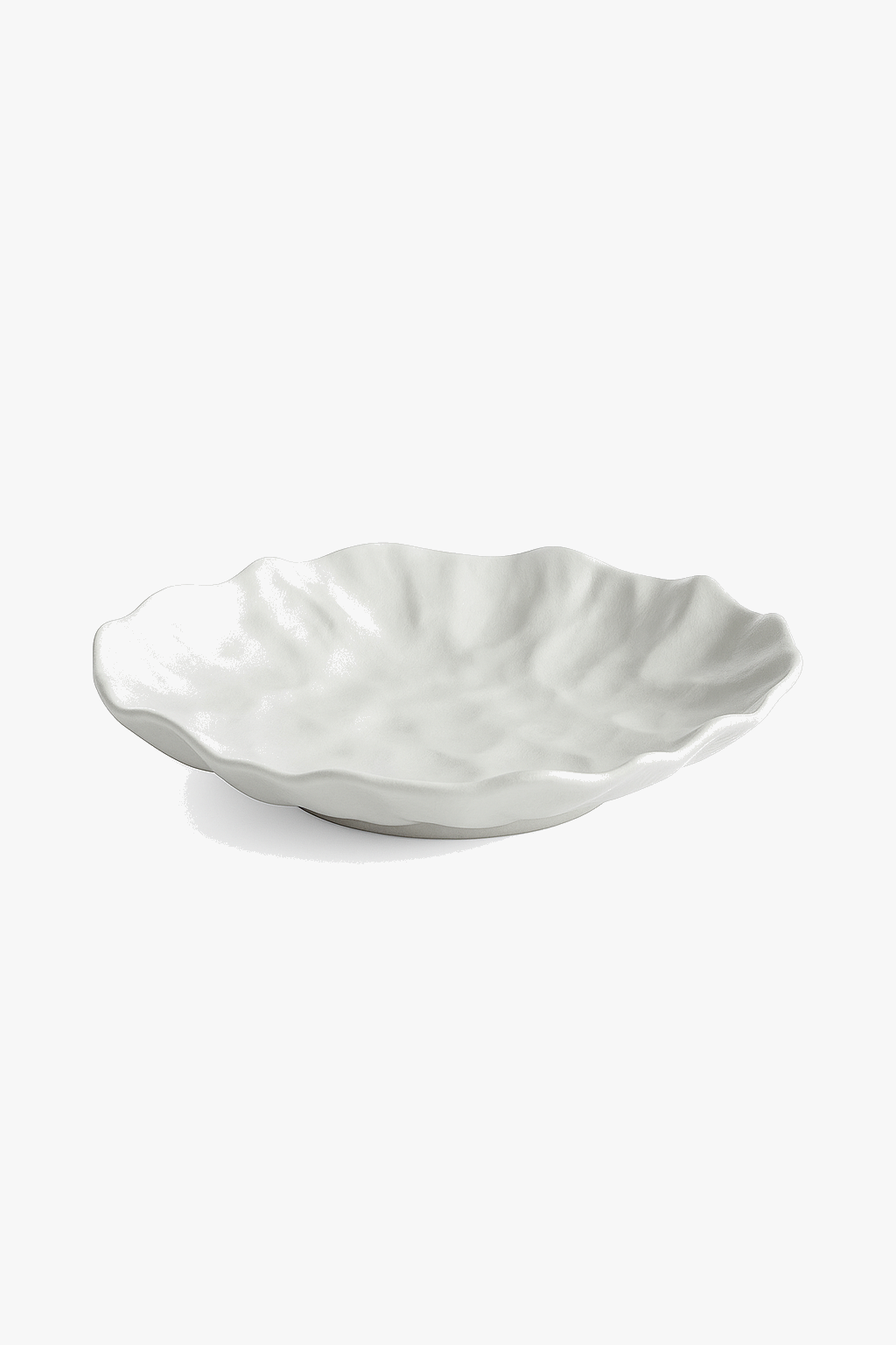Ceramic hollow plates texture wrinkle style restaurant