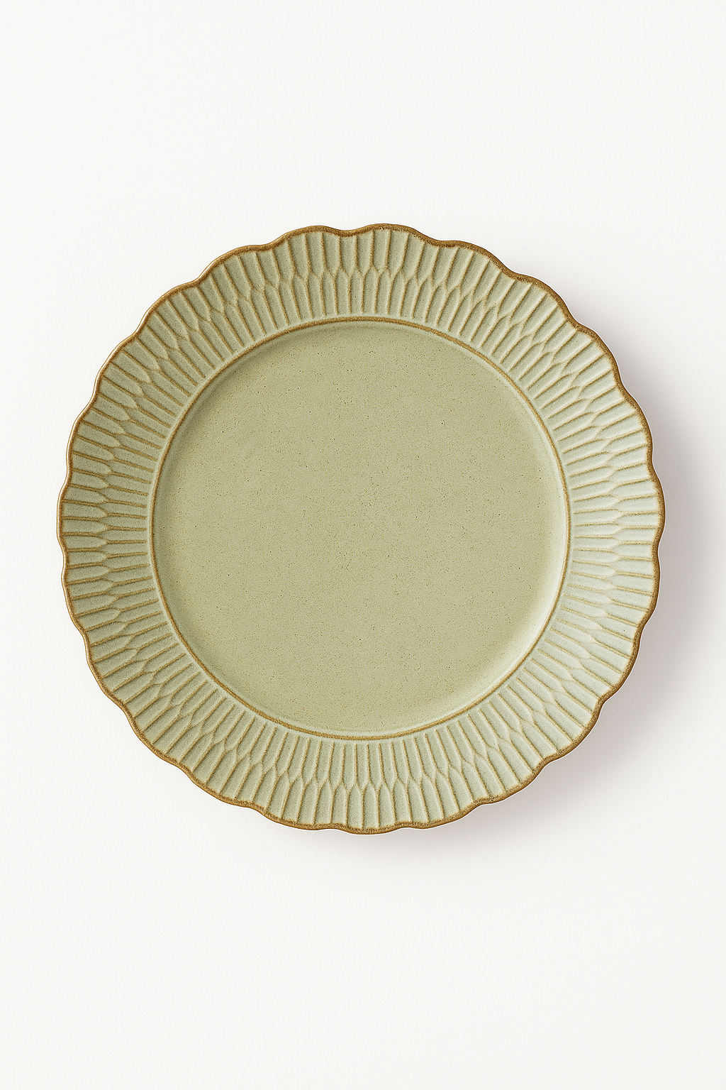 Plates ceramic relief retro dishes restaurant