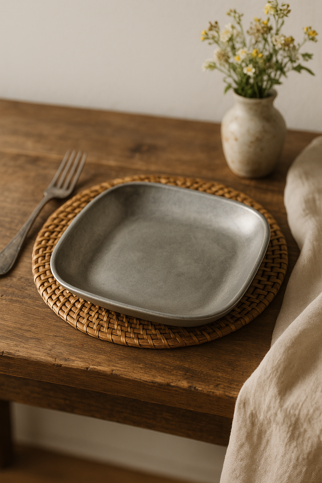 Stainless steel flat plates vintage style Nordic kitchen - view 2
