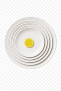 Round plate melamine porcelain style service table