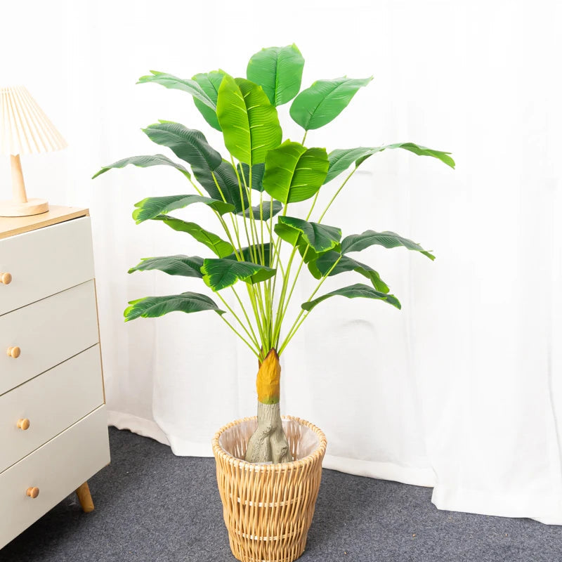 Artificial banana large tropical plants autumn decorations - view 3