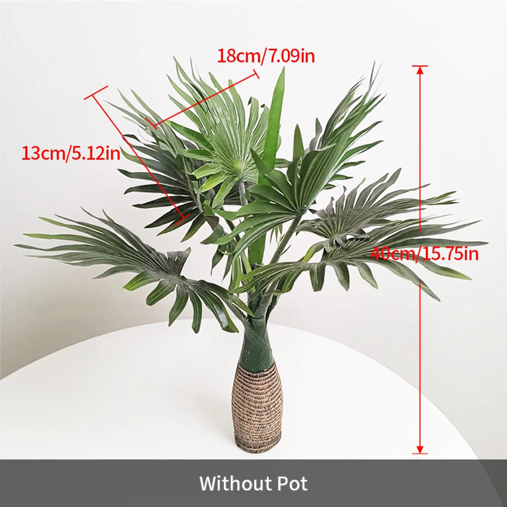 Tropical artificial banana pot for interior and exterior decoration - view 4