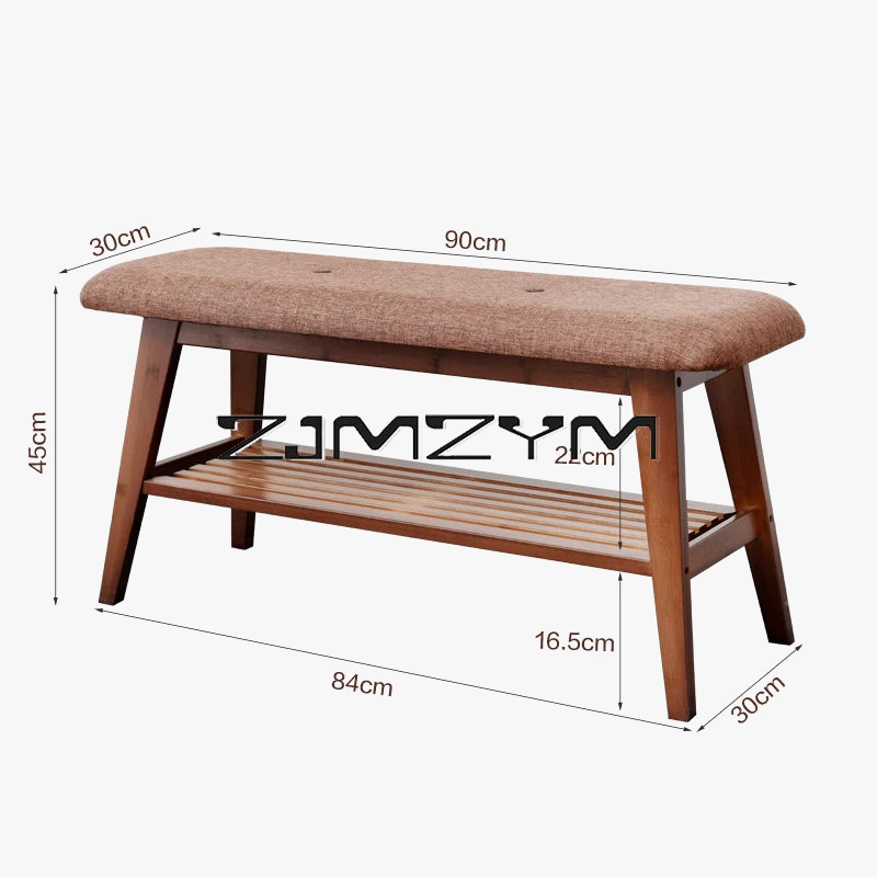 Multifunctional European shoe bench for entry - view 6