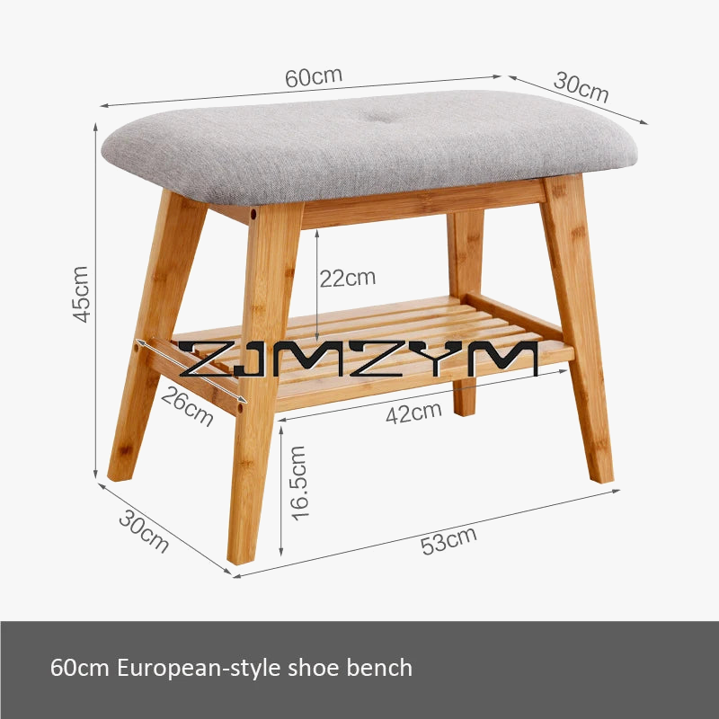 Multifunctional European shoe bench for entry - view 7