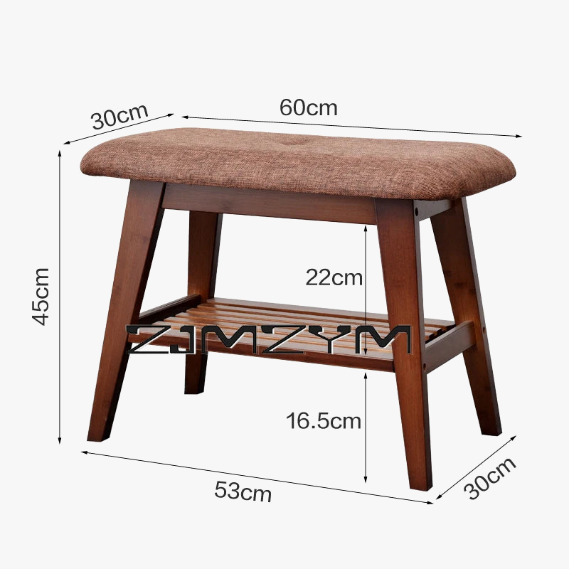 Multifunctional European shoe bench for entry - view 8
