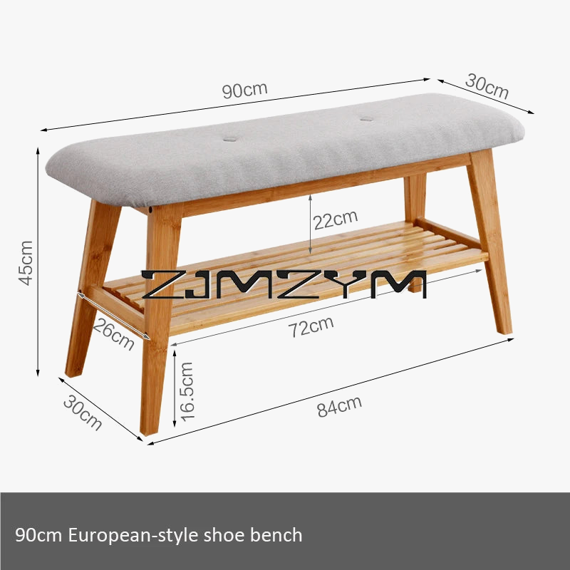 Multifunctional European shoe bench for entry - view 9