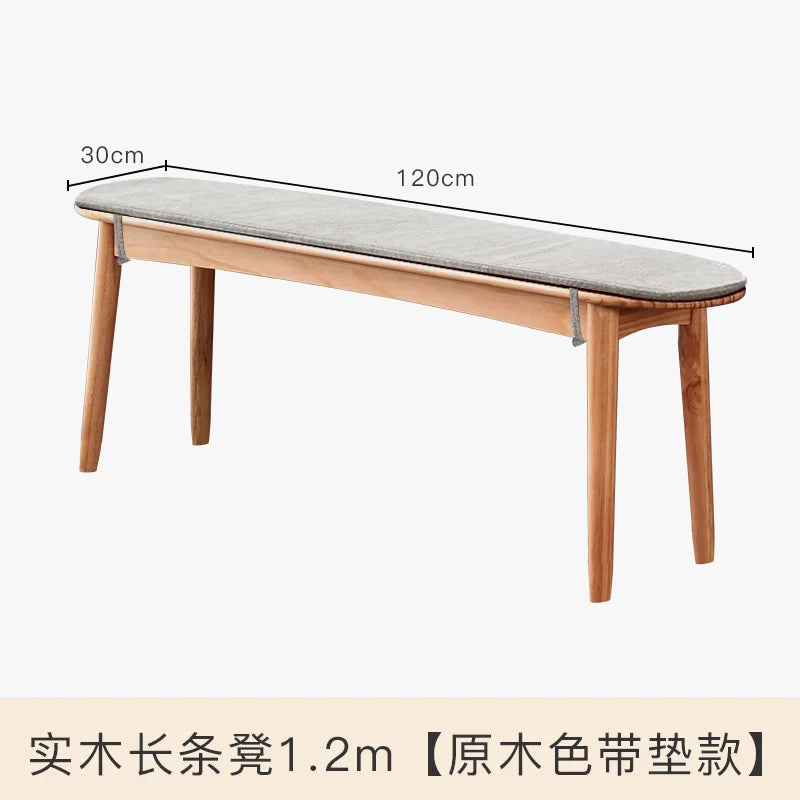 Elegant and versatile bench for a refined and comfortable interior - view 6
