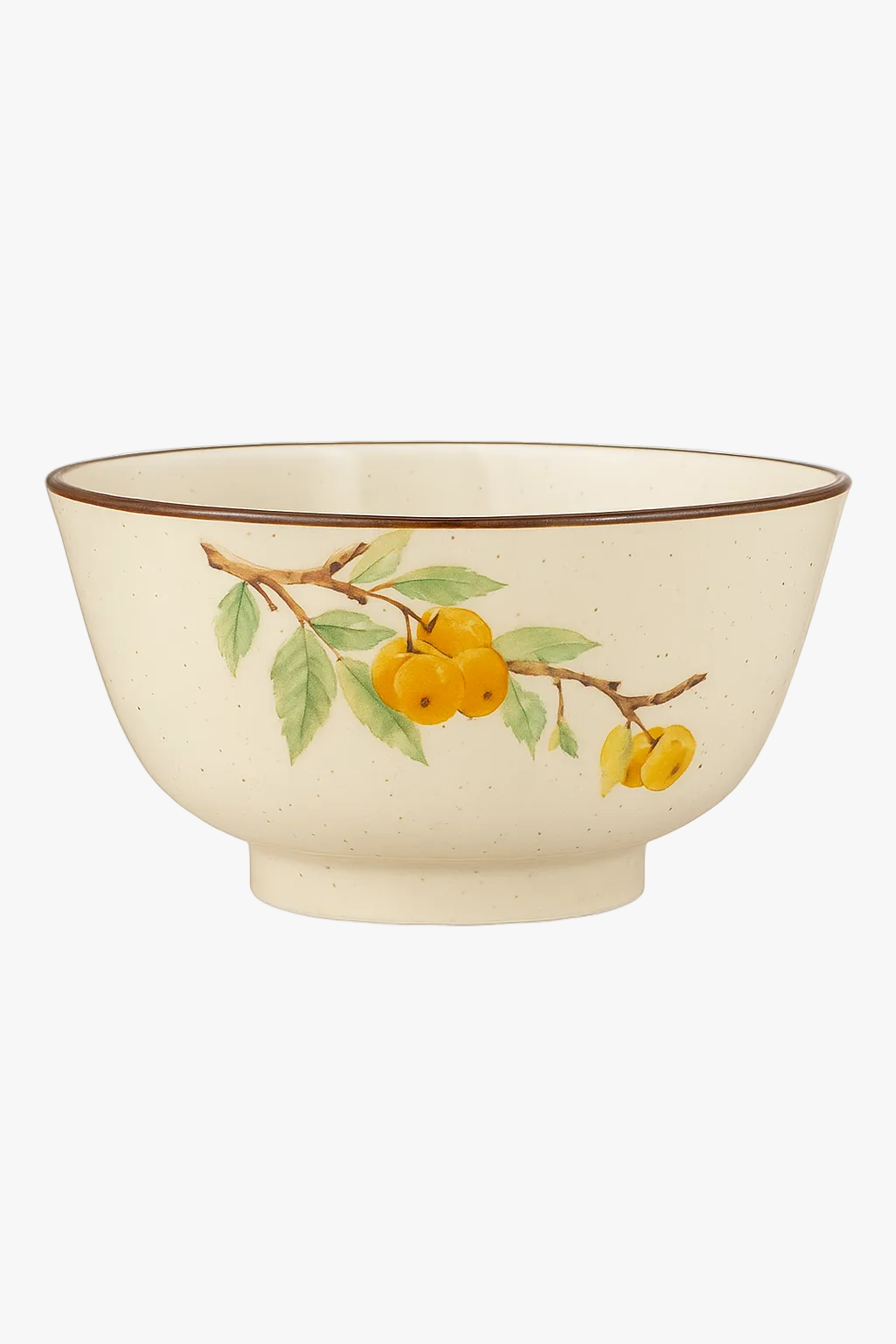 Retro ceramic bowl country pattern noodles soup dessert