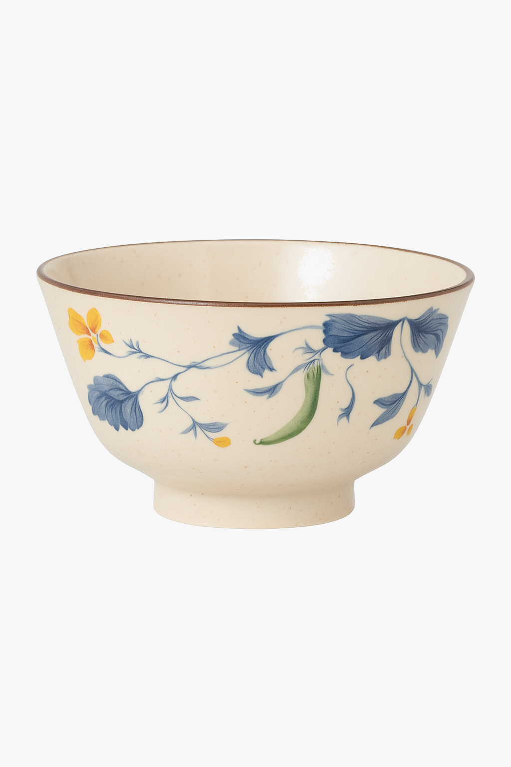 Ceramic bowl retro Chinese style floral patterns