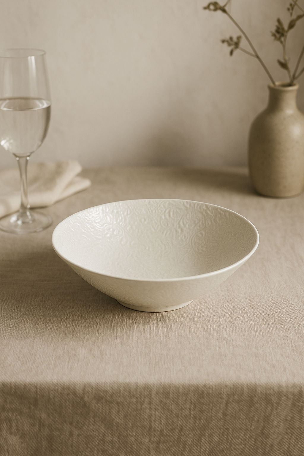 Ceramic bowl texture rock style restaurant versatile kitchen - view 2