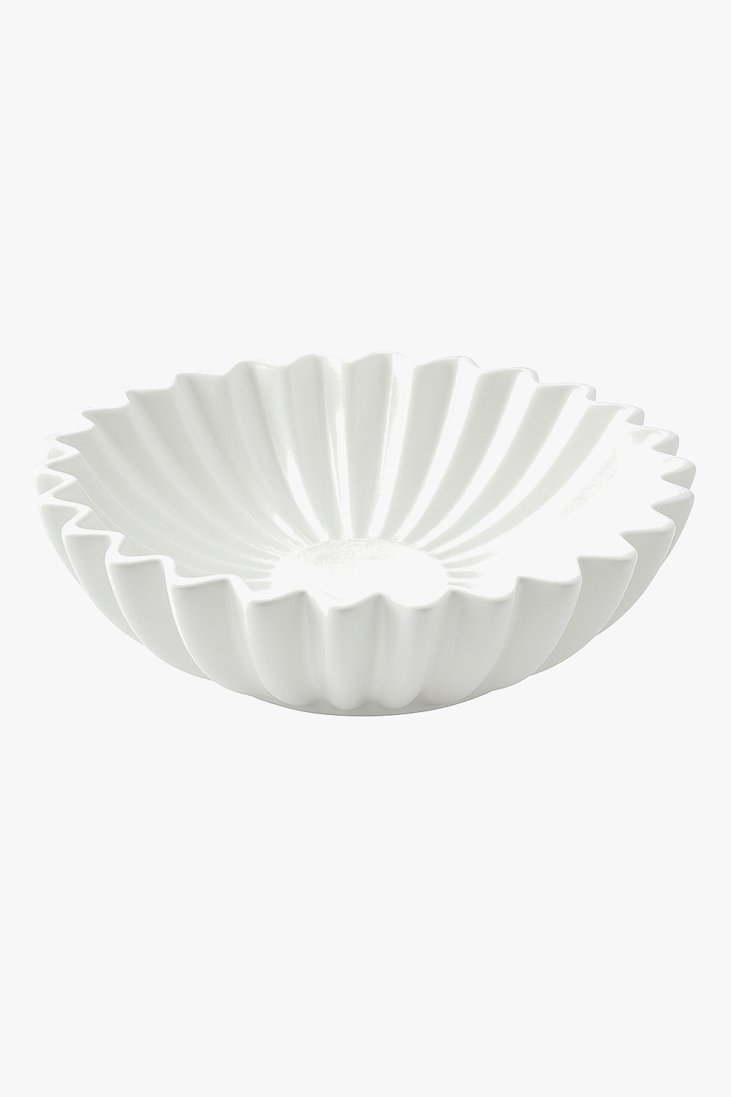 Decorative wicker bowl steering rod for living room