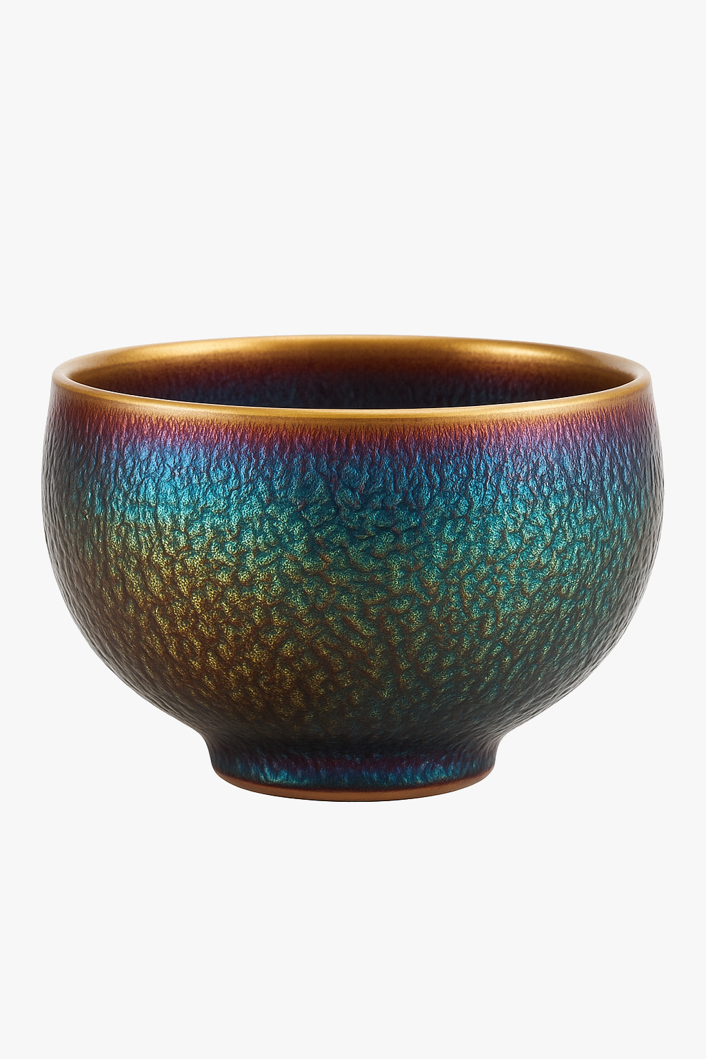 Jianzhan yoo ceramic bowl enamelled style tianmu desk