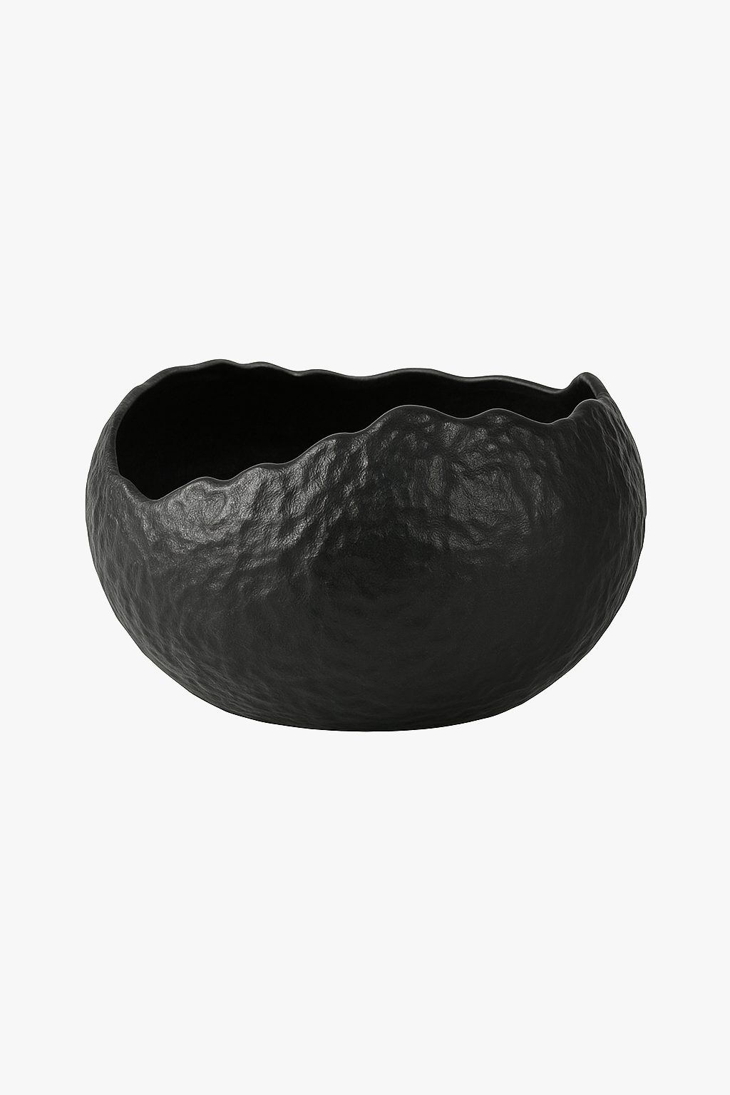 Porcelain bowl design egg shell irregular style refined