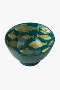 Japanese Floral Ceramic Ramen Bowl, Large Capacity, 1.2L