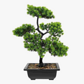 Artificial juniper bonsai for interior decoration zen