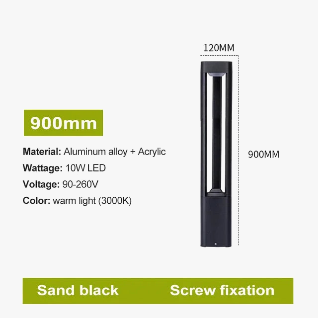 Aluminum Outdoor Path Light with Screw or Floor Mount - view 8
