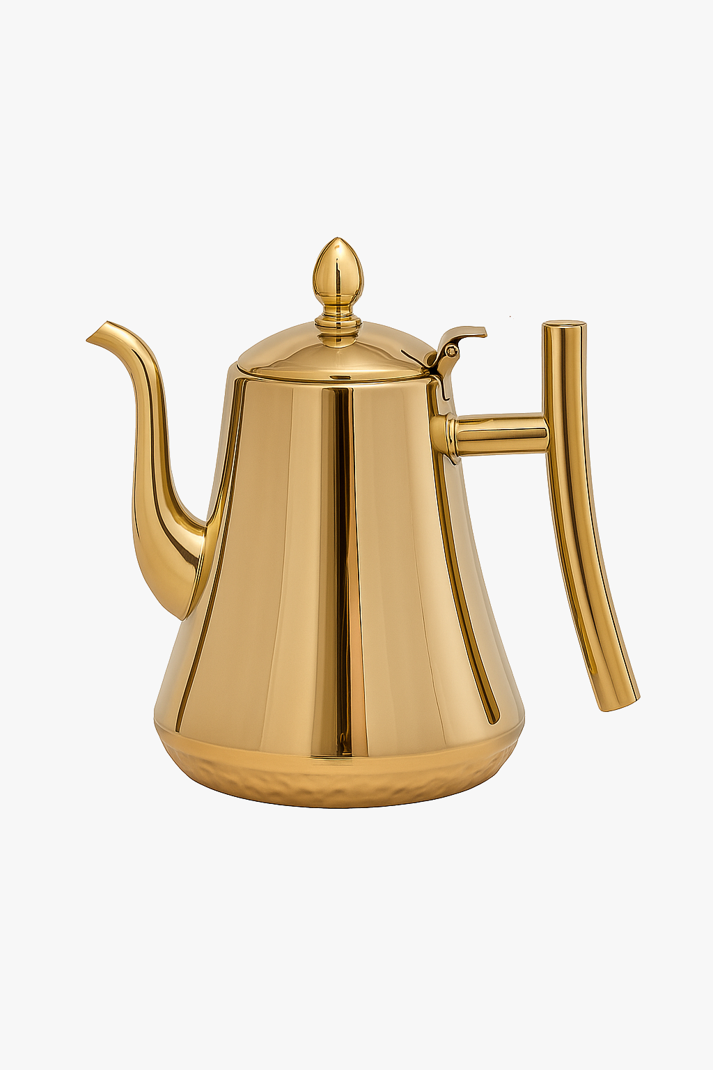 Stainless steel kettle with infuser compatible all plates