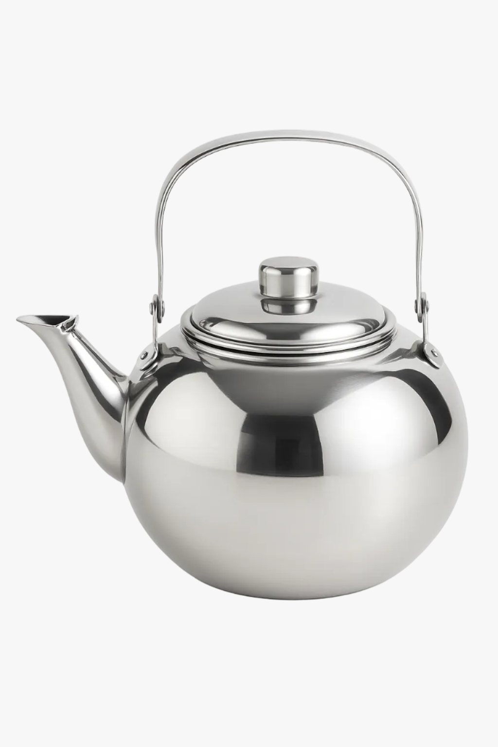 Stainless steel teapot kettle with 1l infuser