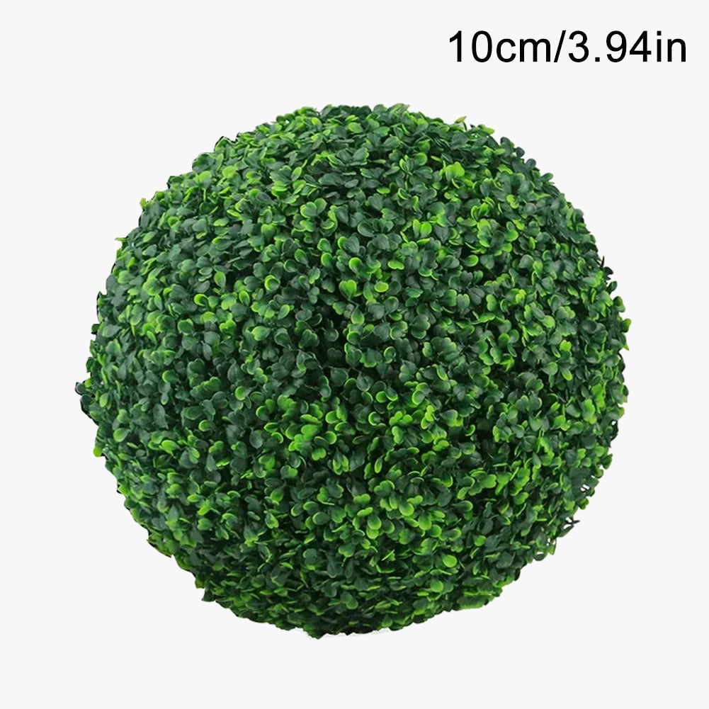 Artificial grass balls for decoration of parties and events - view 6