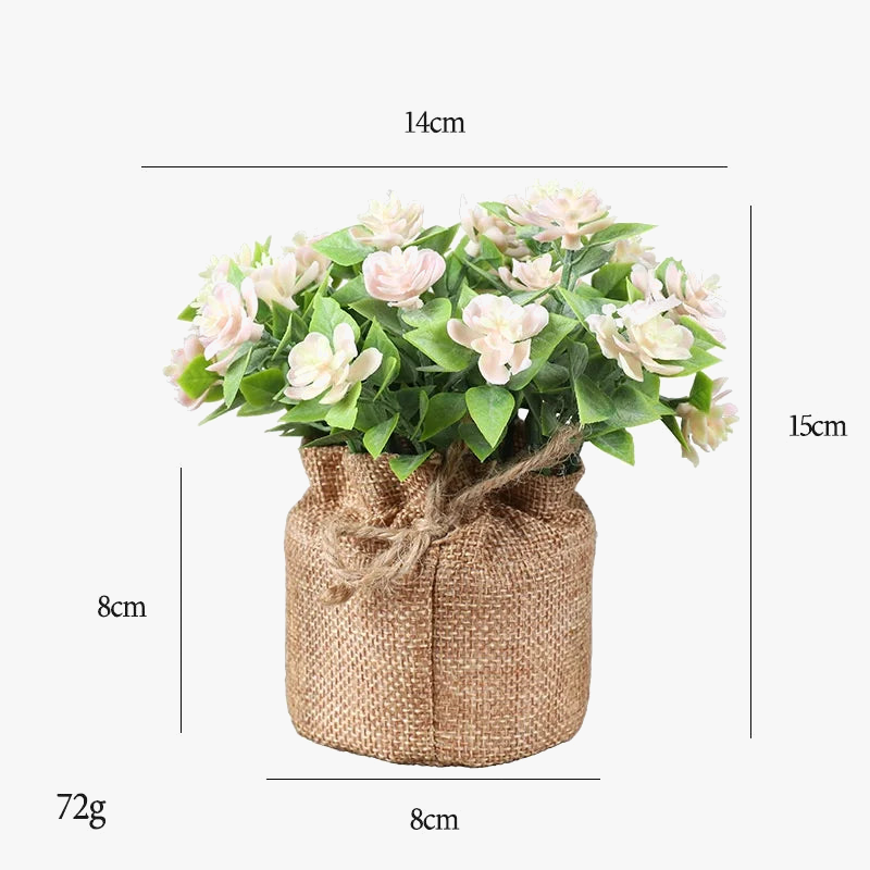 Bouquet of artificial flowers decoration for office and home - view 6