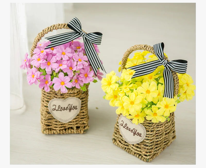 Bouquet of artificial daisy flowers for autumn decoration - view 4