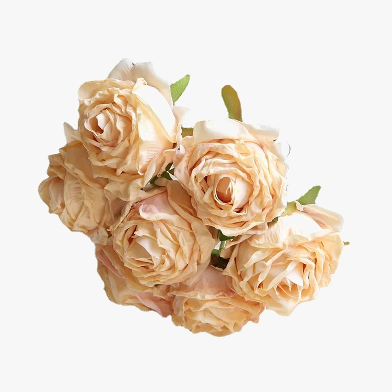Bouquet of artificial rose wines for decoration and photography - view 5
