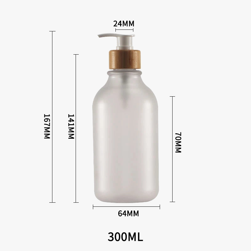 Portable soap dispenser bottle with pump - view 7