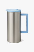 Stainless Steel Water Bottle with Flip-Top Lid, 1.8L