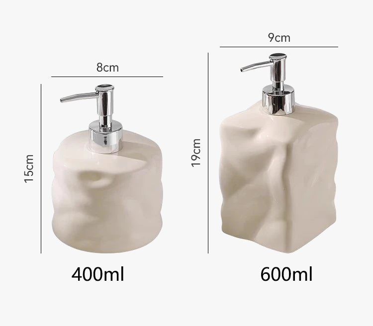 600 ml ceramic bottle for lotion and soap disinfectant - view 4