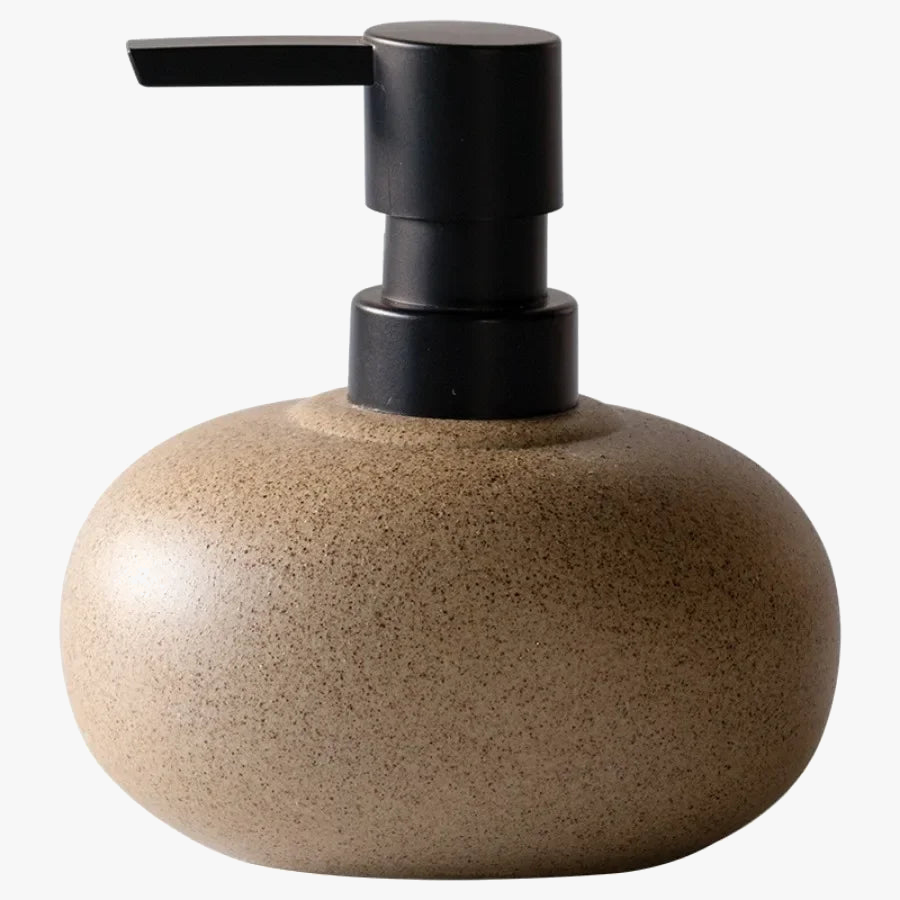 Ceramic bottle for lotion and decorative soap - view 6