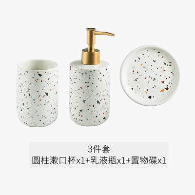 Ceramic bottle for soap and portable lotion - view 7