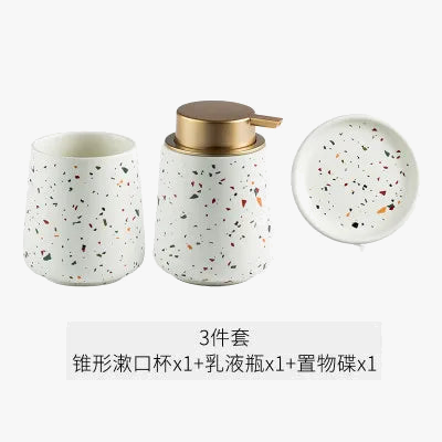 Ceramic bottle for soap and portable lotion - view 8