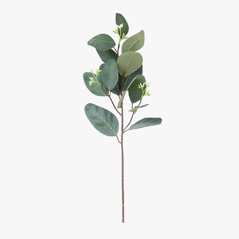 Branch of eucalyptus artificial decoration garden balcony simulated plant - view 5