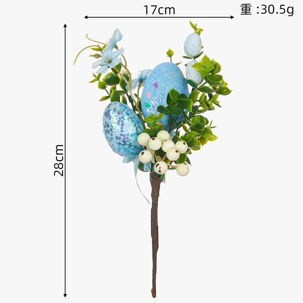 Easter egg branch for floral decorations and garden - view 7