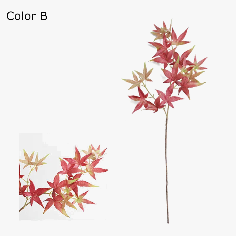 Artificial maple branches for wedding and interior decoration - view 7