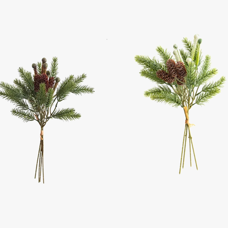 Artificial pine apple branches for Christmas decoration - view 3