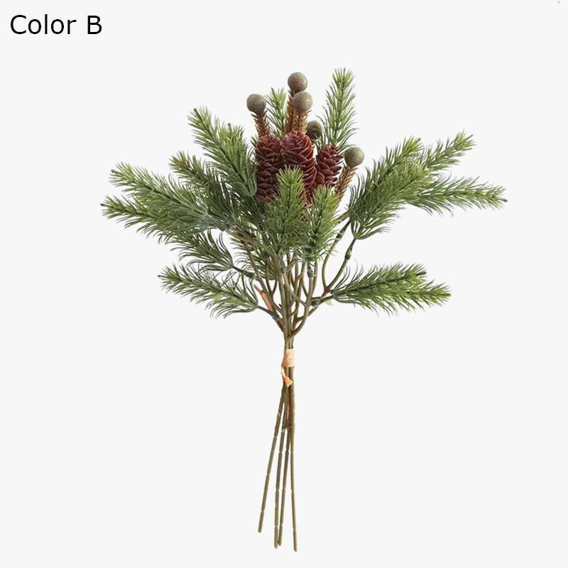 Artificial pine apple branches for Christmas decoration - view 7