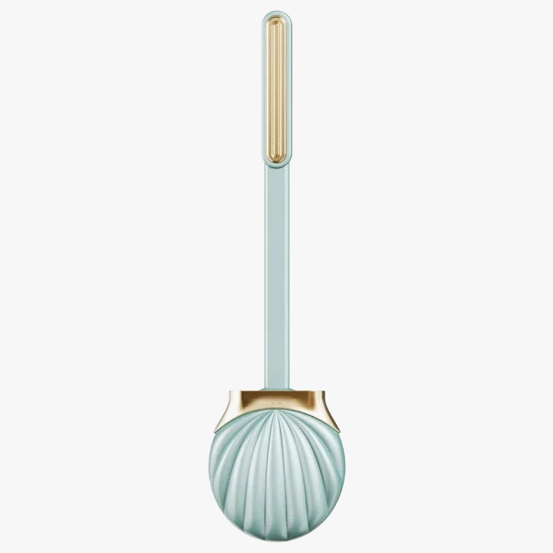 Silicone toilet brush with practical support and long handle - view 7