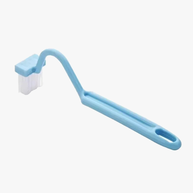 Curved toilet brush with wall fastening with soft hair - view 7