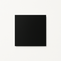 Flat Socket Cover Plate in Matt Black Steel
